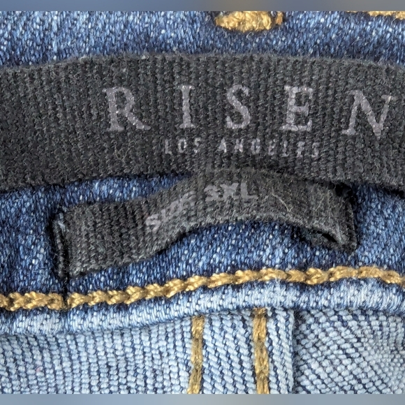 Risen 3XL Jeans Distressed Stretch - Picture 7 of 16